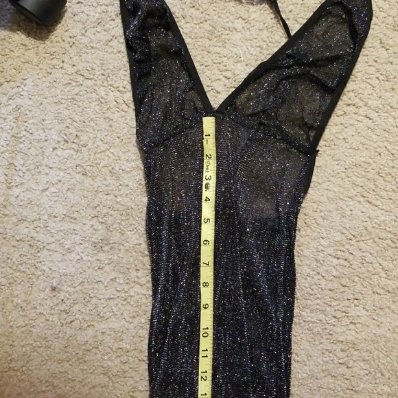 women hot sexy lingerie costumes Fishnet Babydoll - Picture 5 of 6